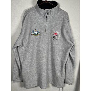 NFL Super Bowl 37 raiders light weight jacket gray men's XL pullover casual wear